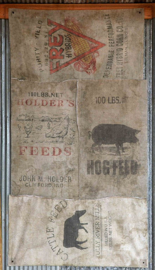 Make-Do Feed Sacks