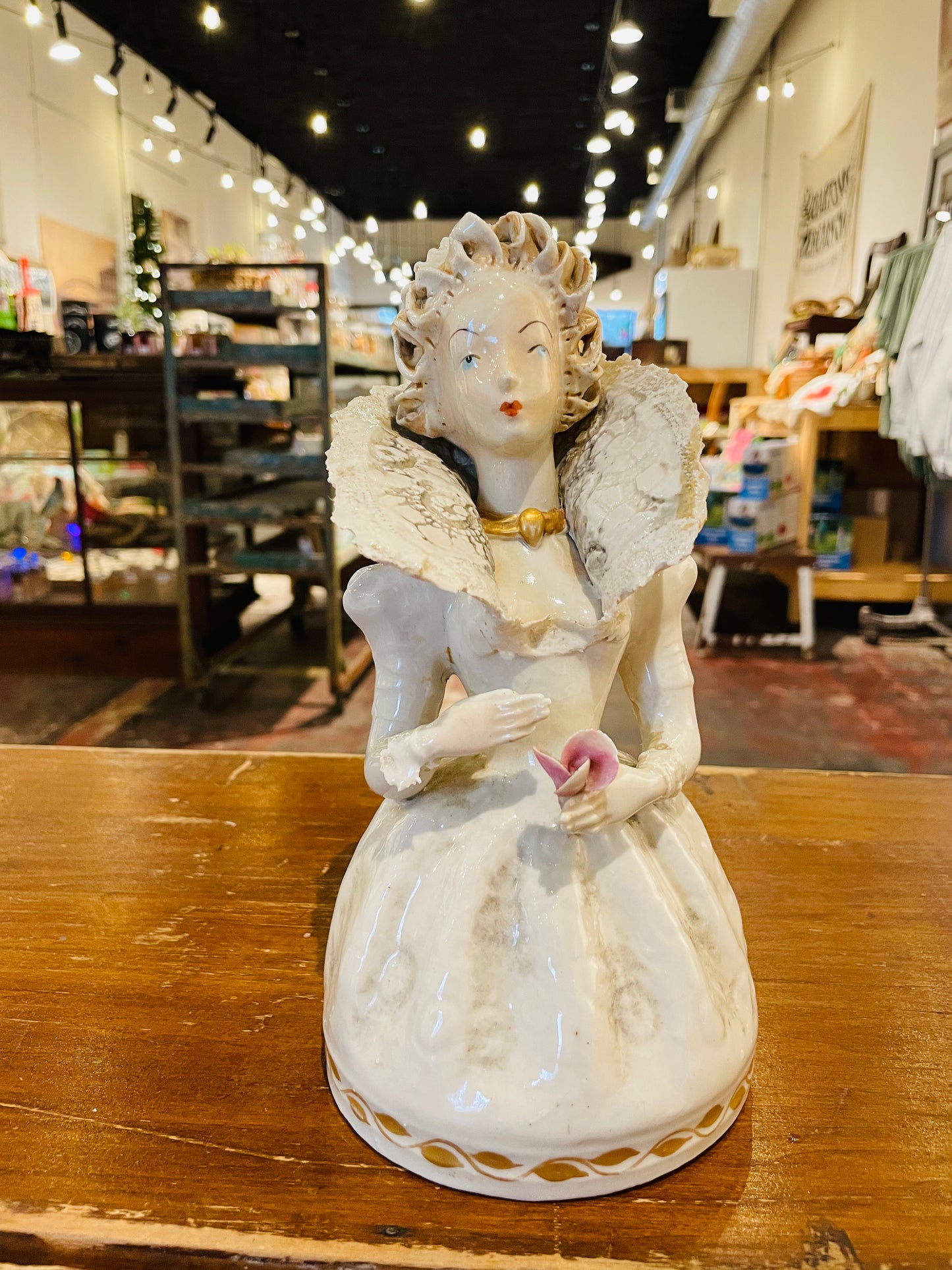 Cordey Porcelain Victorian Lady- Vintage