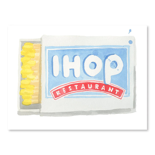 IHOP Matchbook Art Print- 5x7