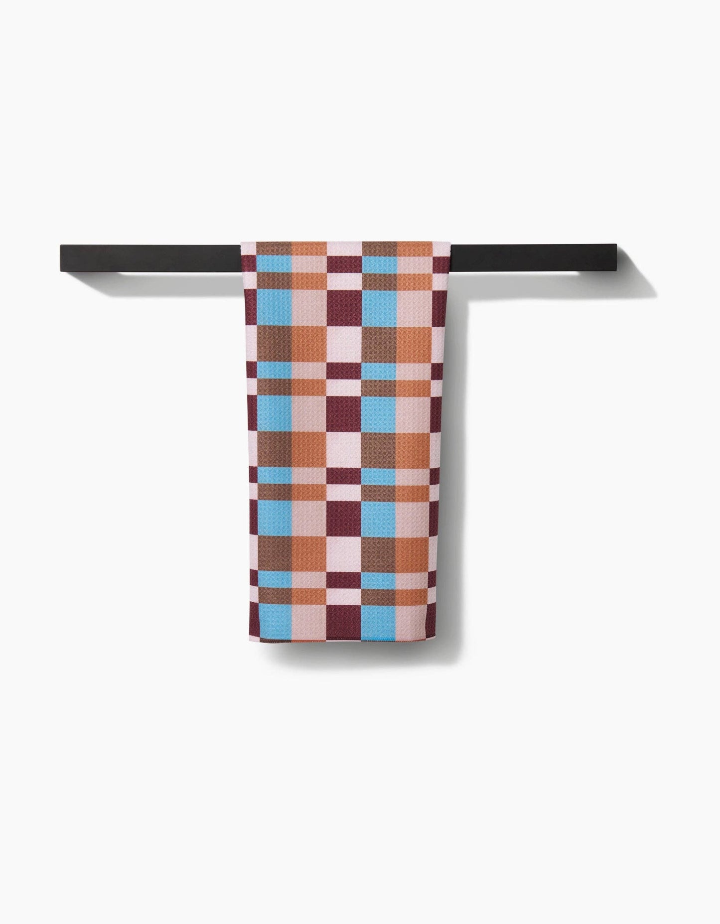 Cozy Day Checkers Tea Towel