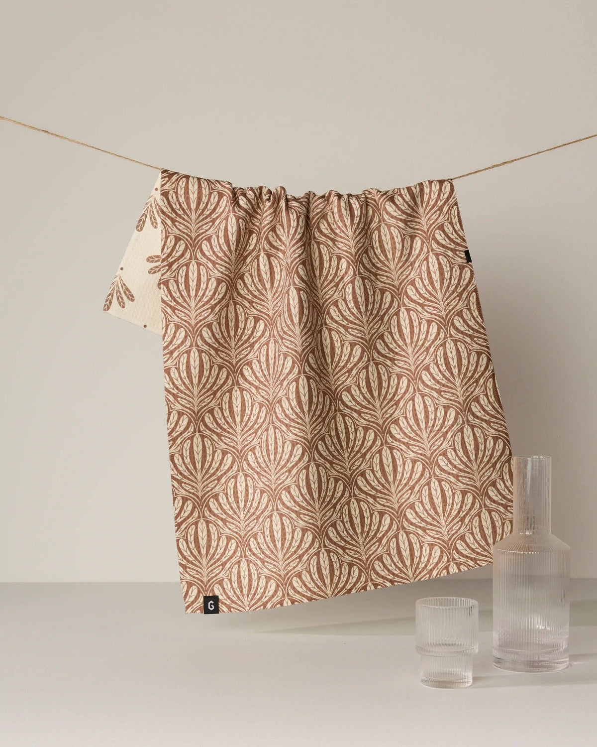 Desert Fronds Luxe Kitchen Towel