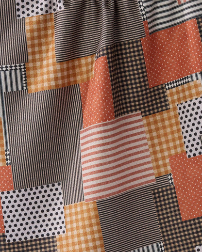 Patch and Pumpkin Tea Towel