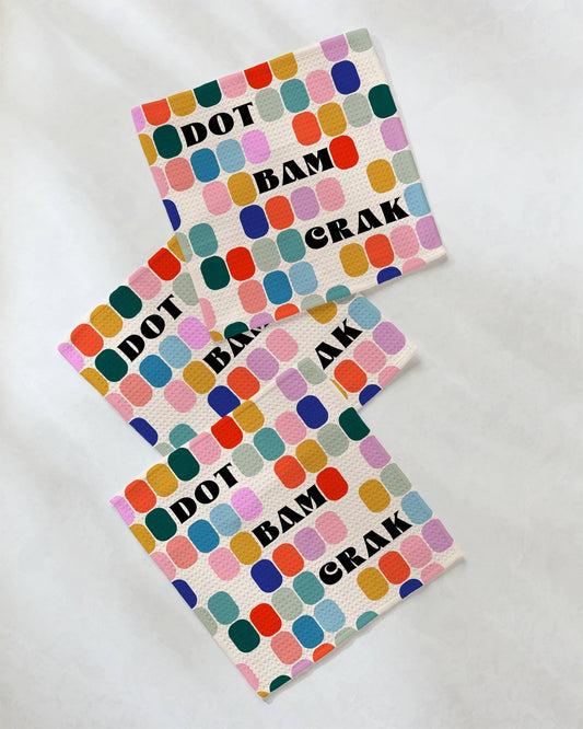 Tile Talk Dishcloth Set