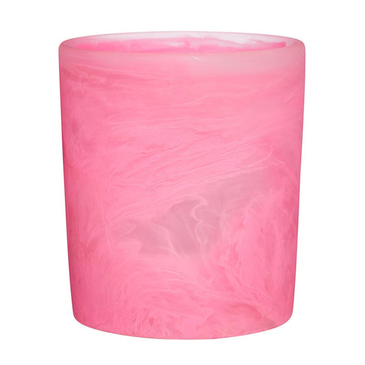 Resin Faux Marbling Pink Cup