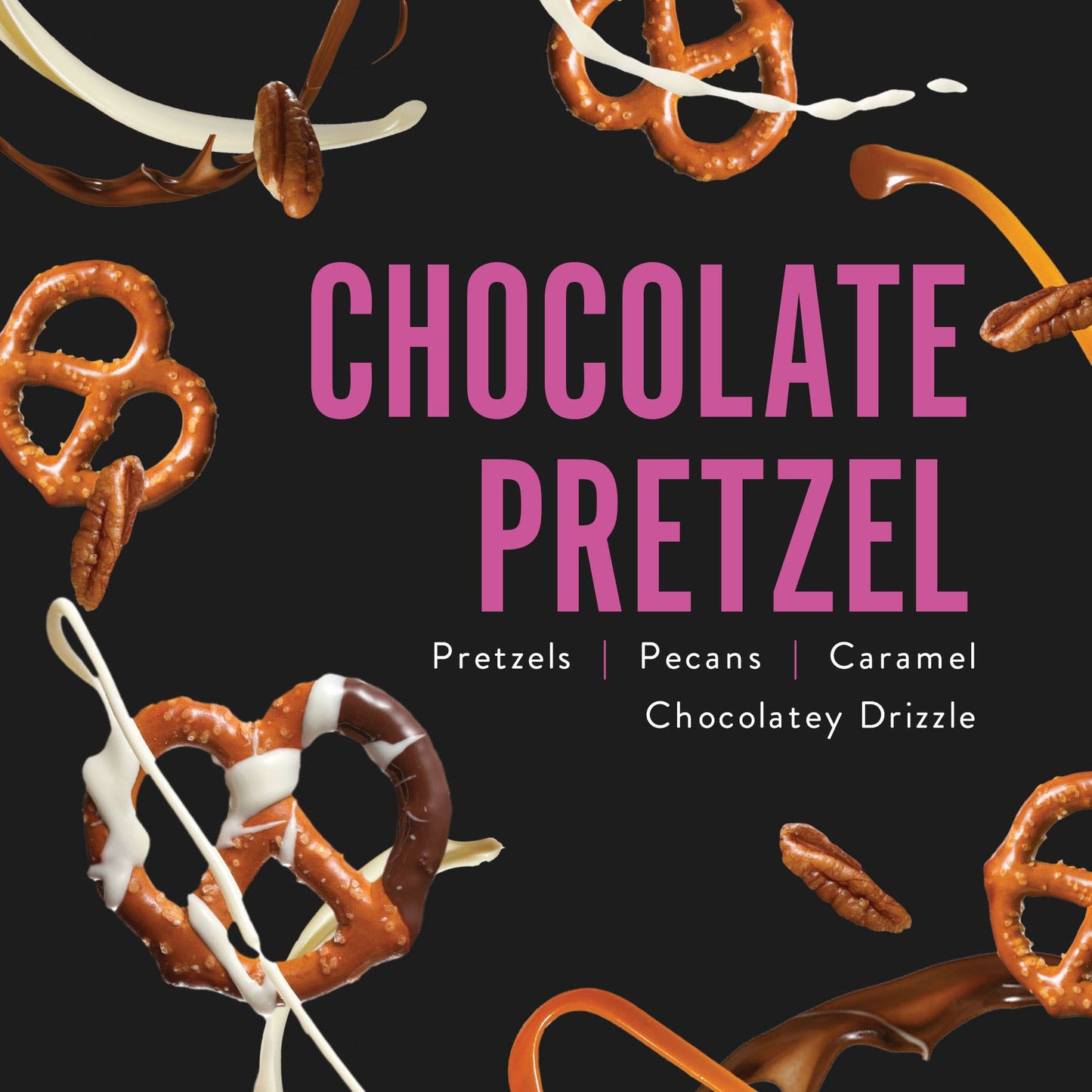 Chocolate Pretzel Canister