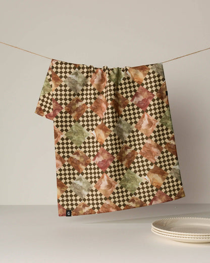 Check Luxe Kitchen Towel
