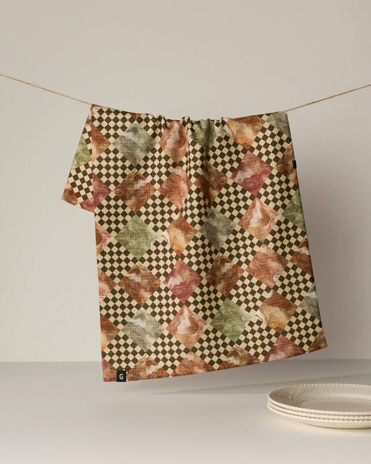 Check Luxe Kitchen Towel