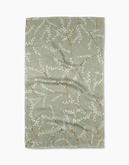 Quiet Flowers Tea Towel