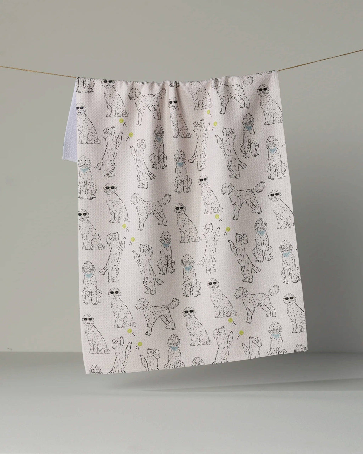 Doodle Daze Tea Towel: Storm