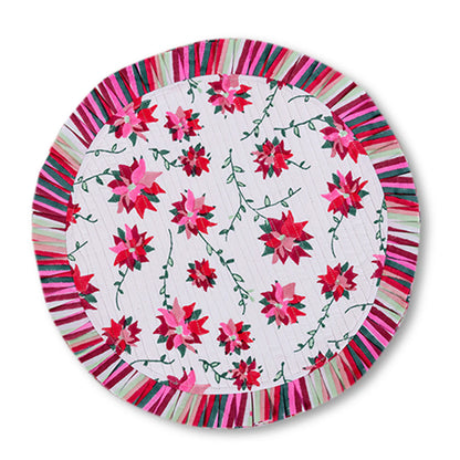 Poinsettia Placemats S/4