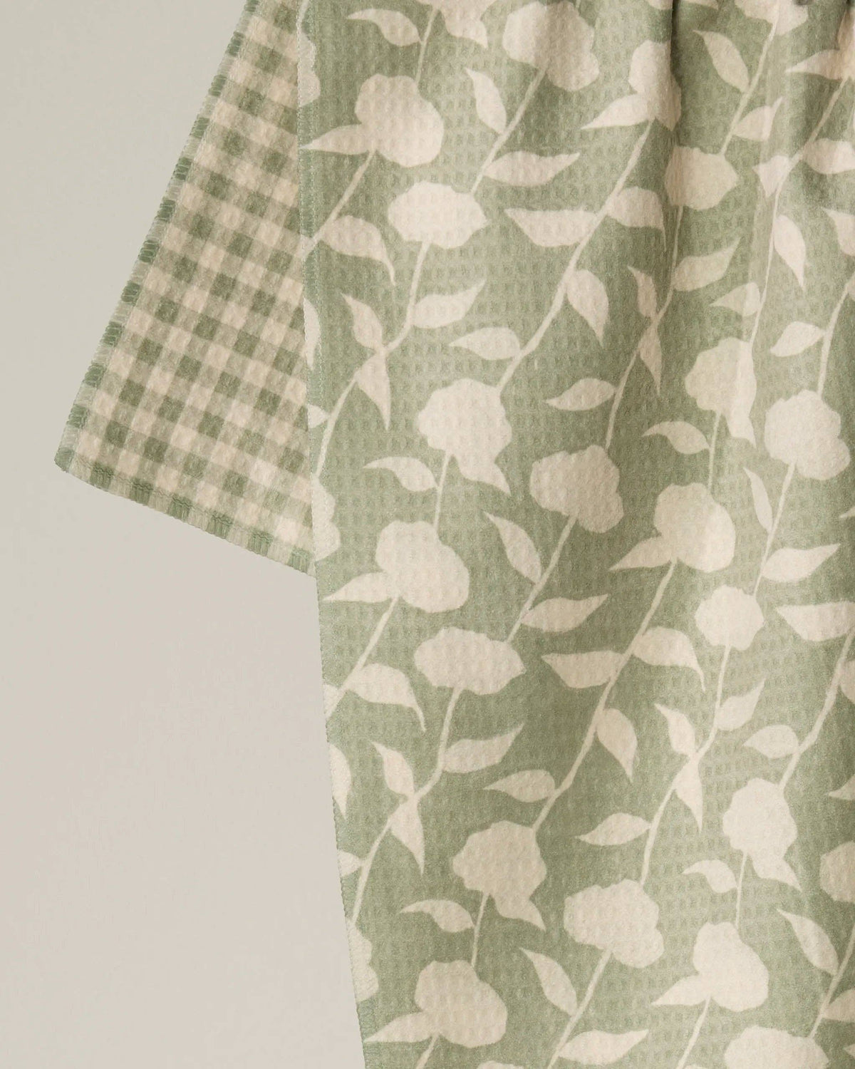 Sage Blossom Luxe Kitchen Towel