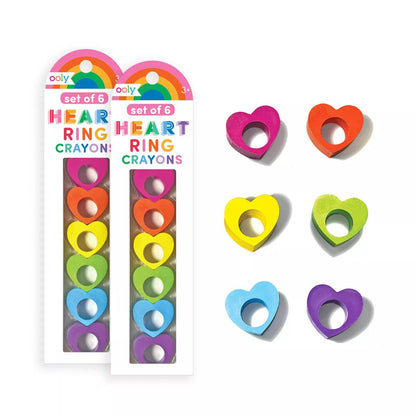 Heart Ring Crayons