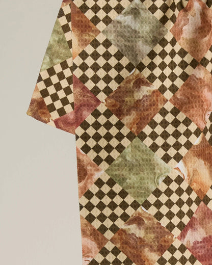 Check Luxe Kitchen Towel