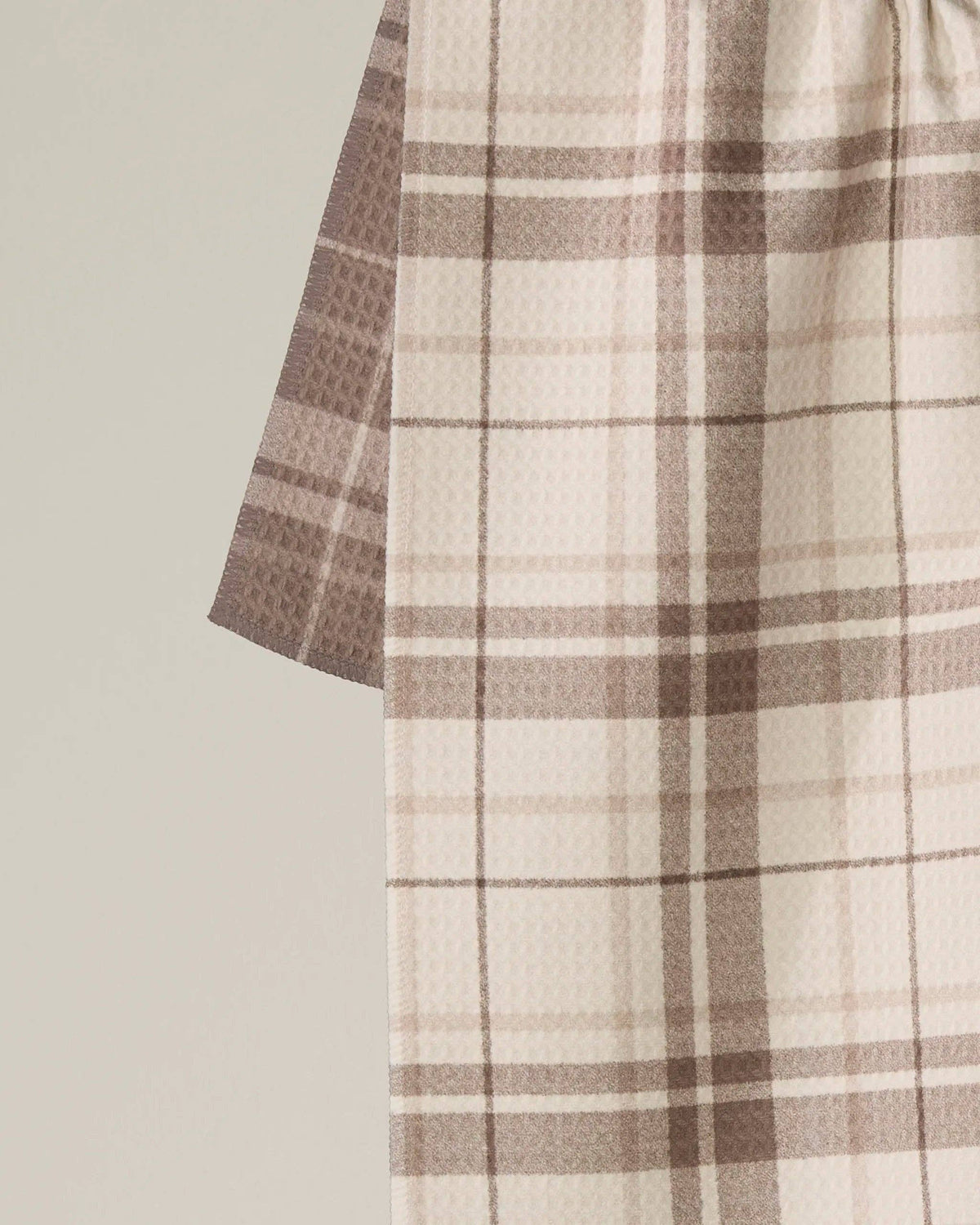 Oat Plaid Luxe Kitchen Towel
