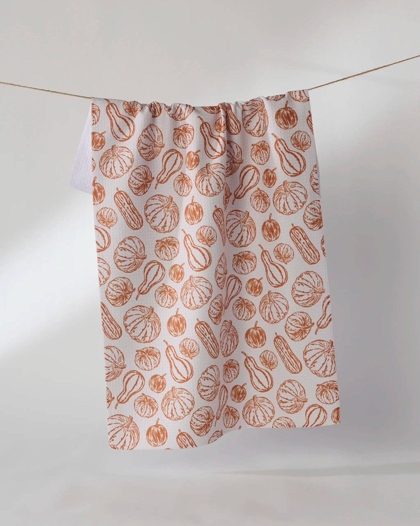 Harvest Sketch Tea Towel