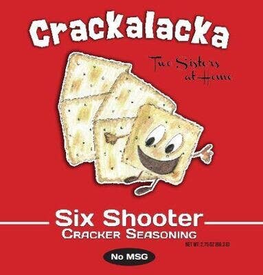 Crackalacka Six Shooter Cracker Seasoning