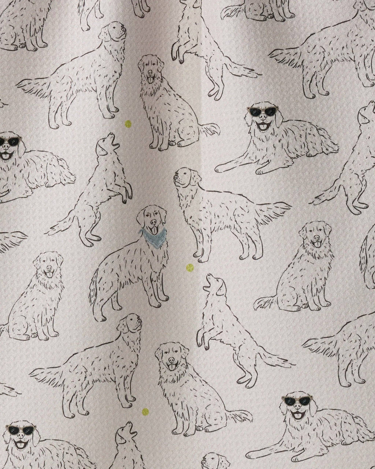 Golden Gang Tea Towel: Poppy