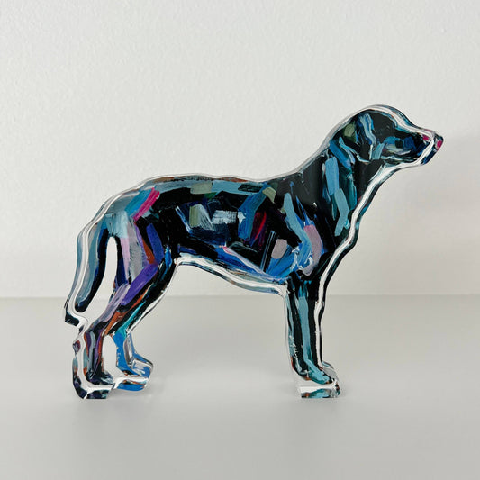 "Black Lab" Acrylic Block