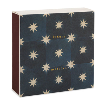 Navy Star Tile by Wanderlust Square Safety Matches