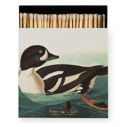 The Golden-eye Duck by Audubon Matchbox