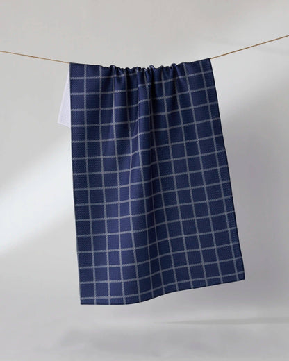 Harbor Plaid Tea Towel