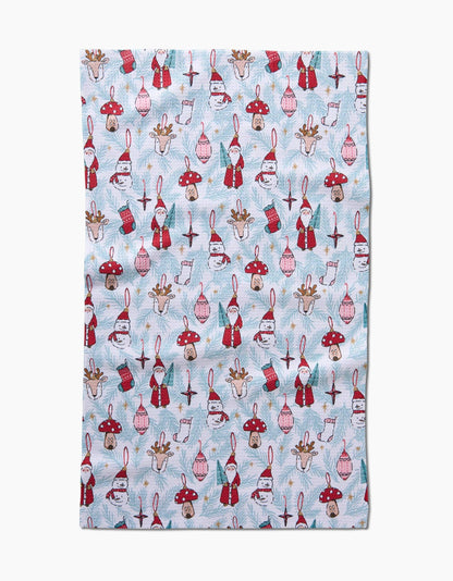 Christmas Traditions Tea Towel