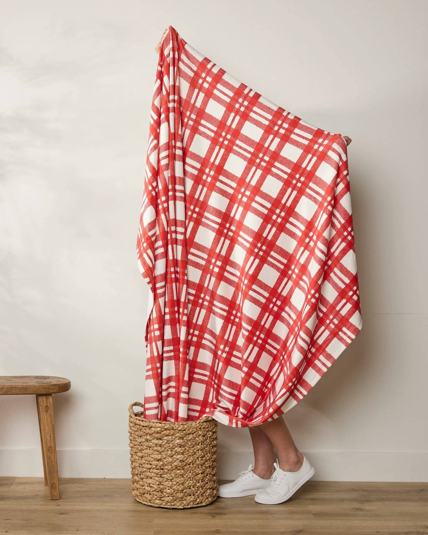 Tartan Butter Blanket: Medium 50" x 60"