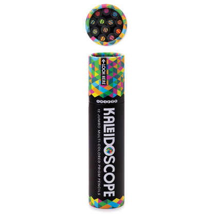 Kaleidoscope Multi-colored Pencil Tube