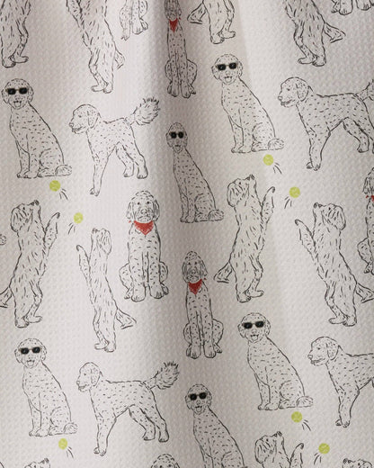 Doodle Daze Tea Towel: Storm