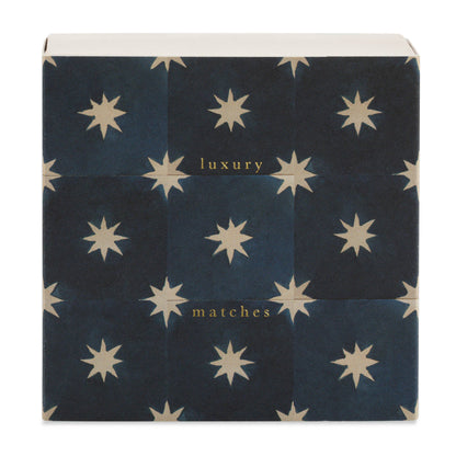 Navy Star Tile by Wanderlust Square Safety Matches