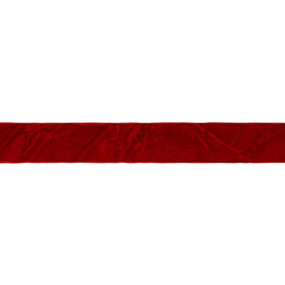 1" Crushed Velvet | Red
