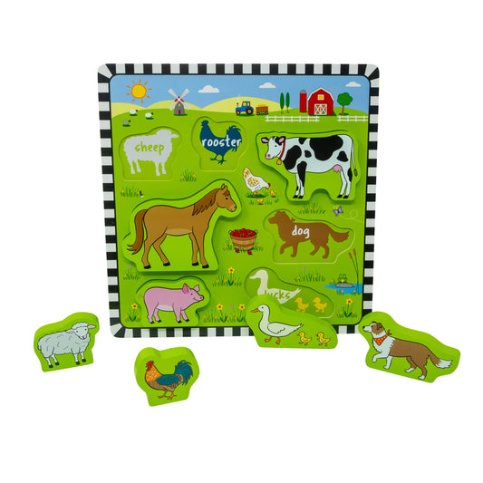 Barnyard Board Puzzle