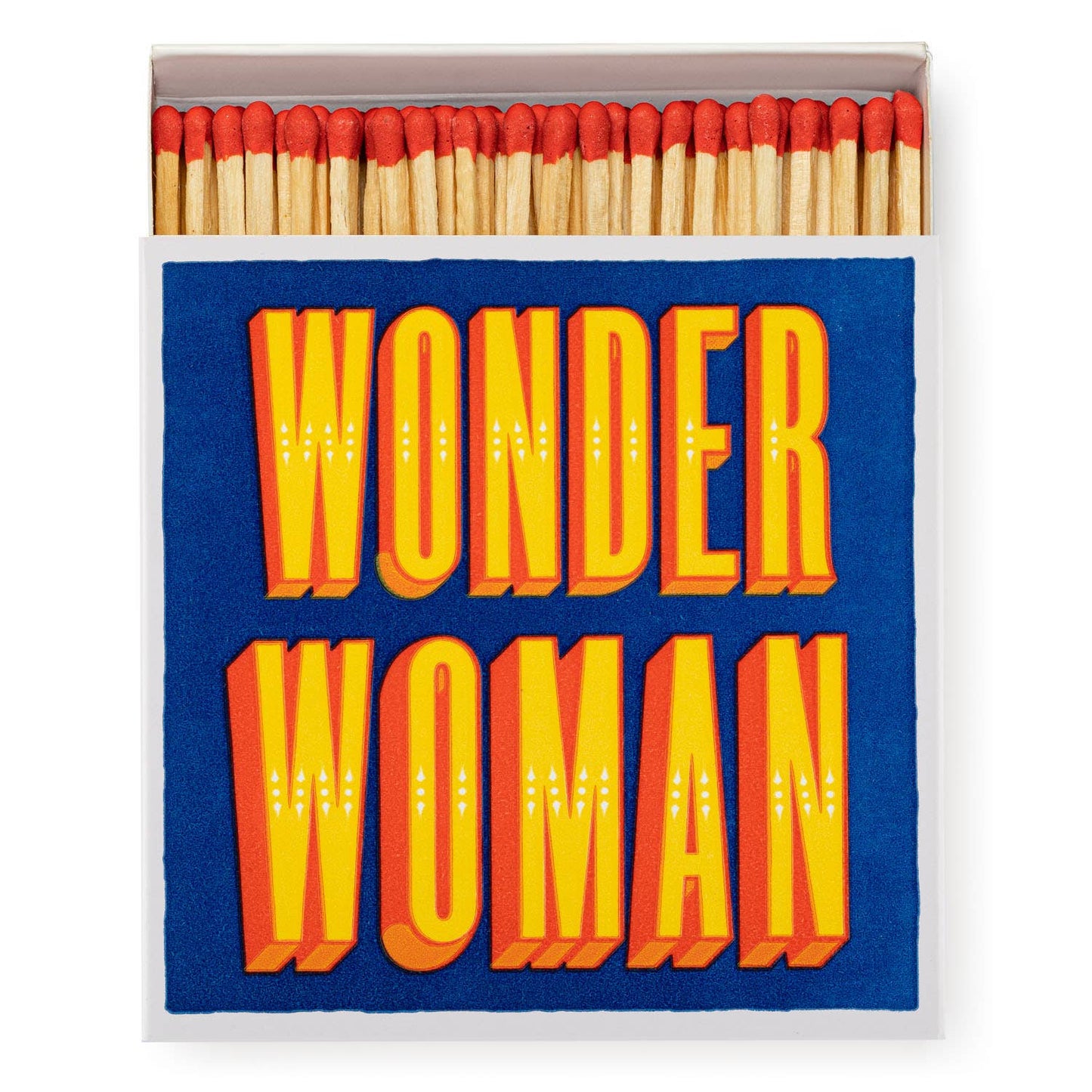 Wonder Woman Square Safety Matches