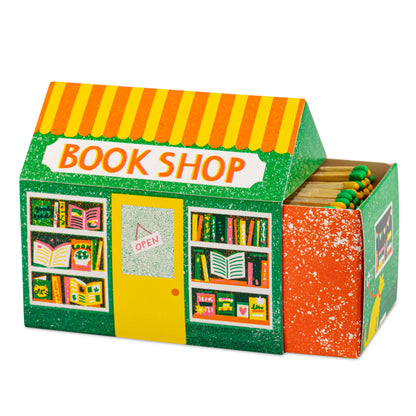 Bookshop Shaped Matchbox