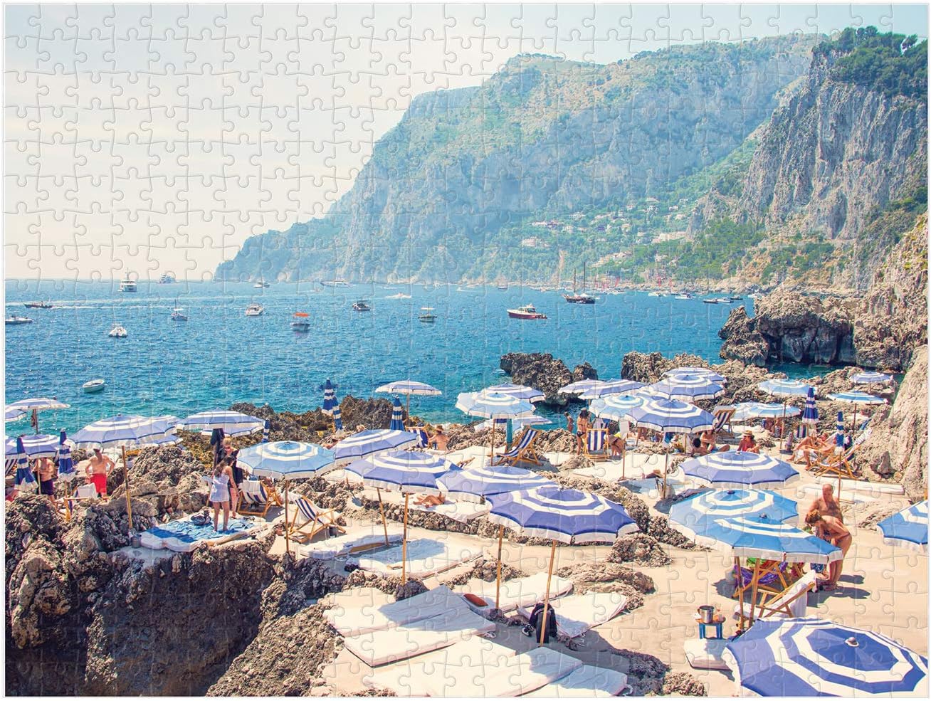 Galison Gray Malin Italy Two-Sided Jigsaw Puzzle