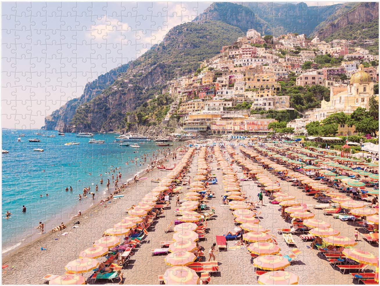 Galison Gray Malin Italy Two-Sided Jigsaw Puzzle