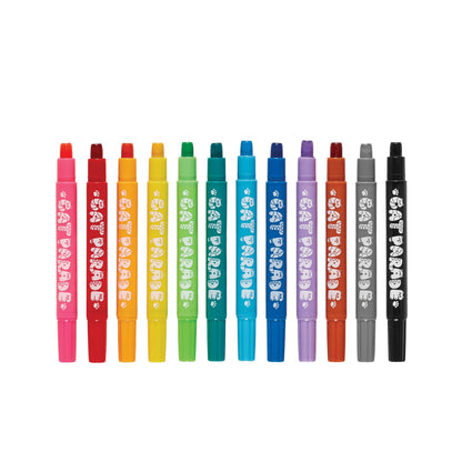 Cat Parade Twist-Up Watercolor Gel Crayons