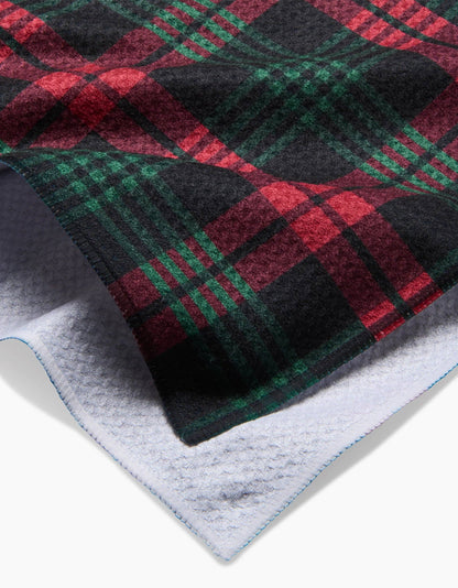 Very Merry Plaid Tea Towel