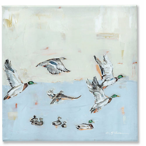 "Taking Off" Canvas 30x30 Chelsea McShane Art