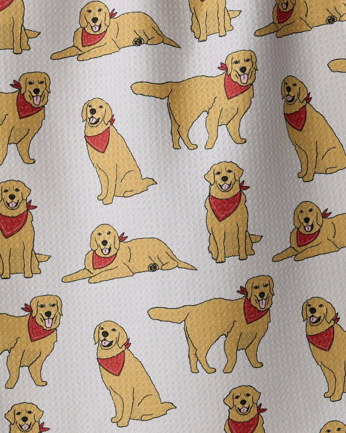 Golden Days Tea Towel: Vanilla