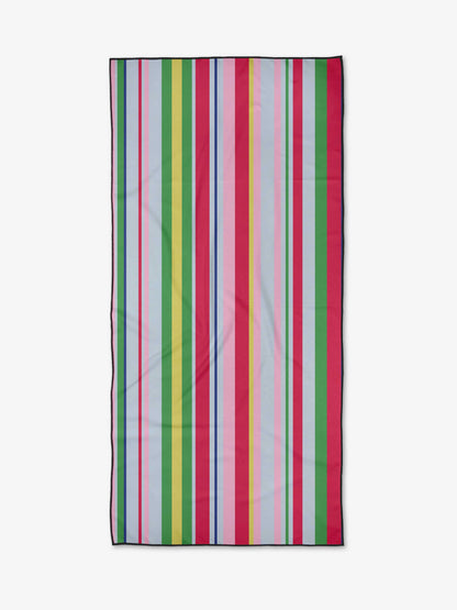 Line It Up Melon Beach Towel