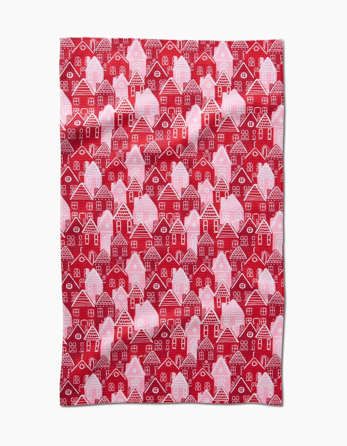 Christmas Houses Tea Towel