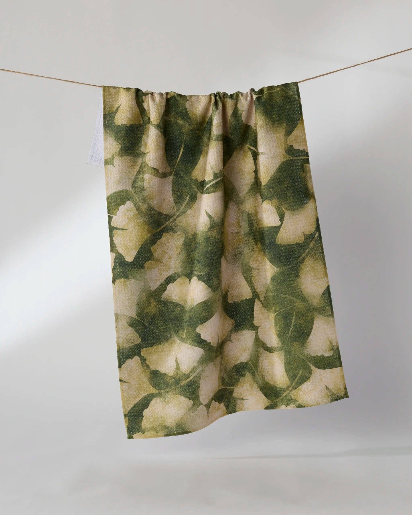 Gilded Ginkgo Tea Towel