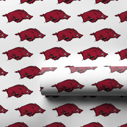 Running Razorback 30" x 180" Wrapping Paper
