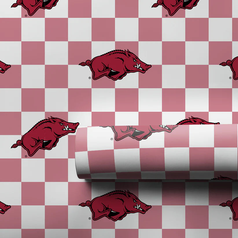 Checked in Arkansas 30" x 180" Wrapping Paper