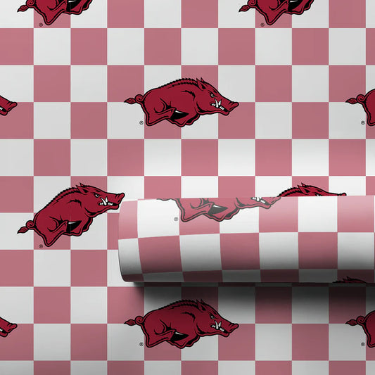 Checked in Arkansas 30" x 180" Wrapping Paper