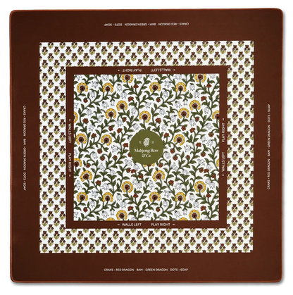 Autumn Saffron Mahjong Mat