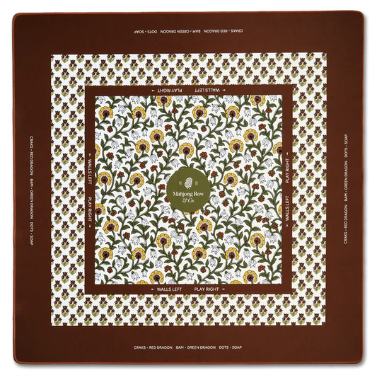 Autumn Saffron Mahjong Mat