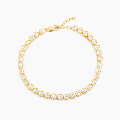 Waterproof Diamond Essential Tennis Bracelet