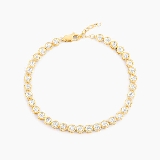 Waterproof Diamond Essential Tennis Bracelet
